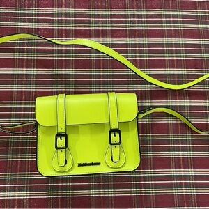 New Dr. Martens Yellow 7 Inch Crossbody Satchel Bag